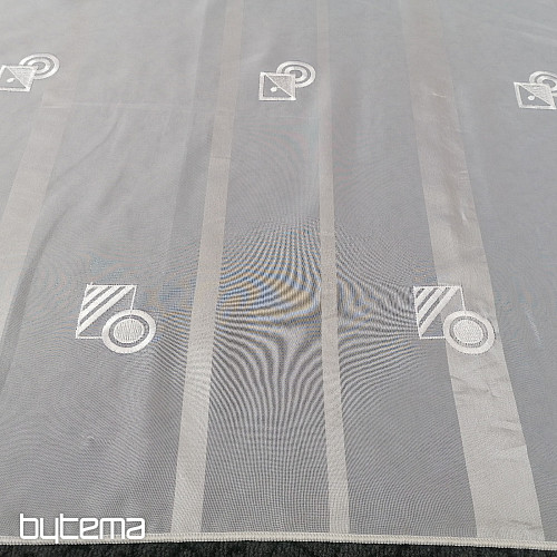 Tenda in voile 410/101/ bianco