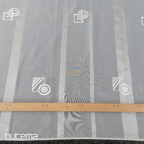 Tenda in voile 410/101/ bianco