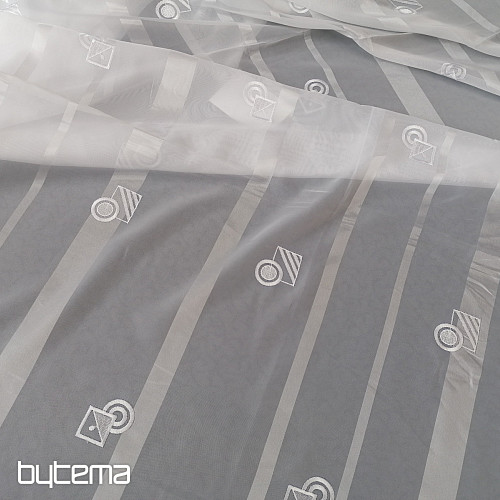Tenda in voile 410/101/ bianco