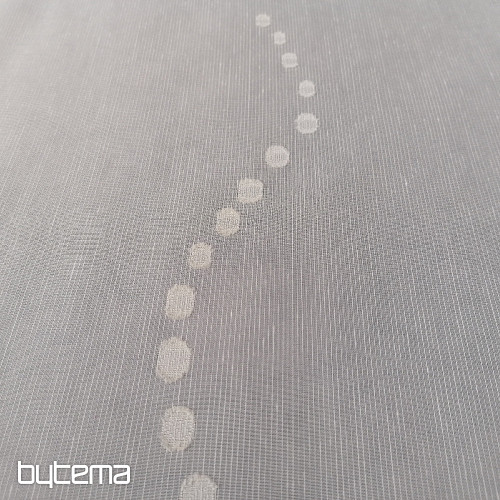 Tenda in voile SMARAGD - crema chiaro