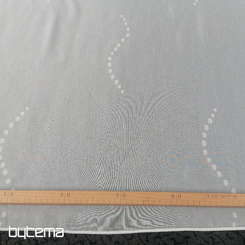 Tenda in voile SMARAGD - crema chiaro