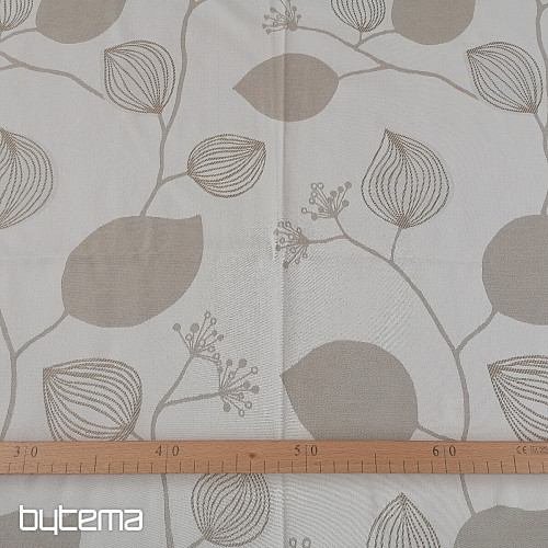 Tenda decorativa Fiori beige 135x250 cm