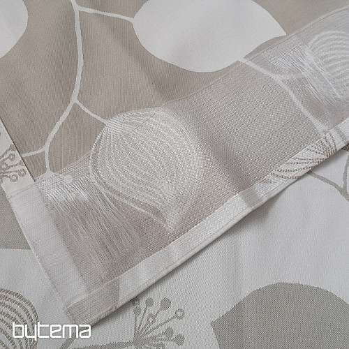 Tenda decorativa Fiori beige 135x250 cm