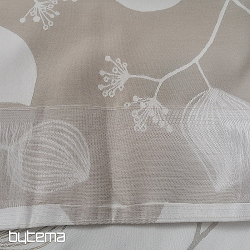 Tenda decorativa Fiori beige 135x250 cm