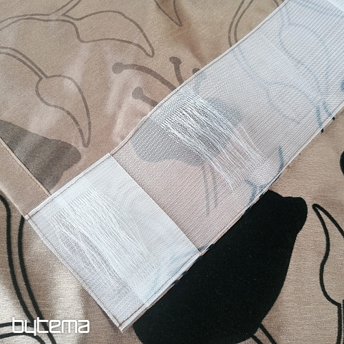 Tenda decorativa Symphonie marrone 144x245 cm