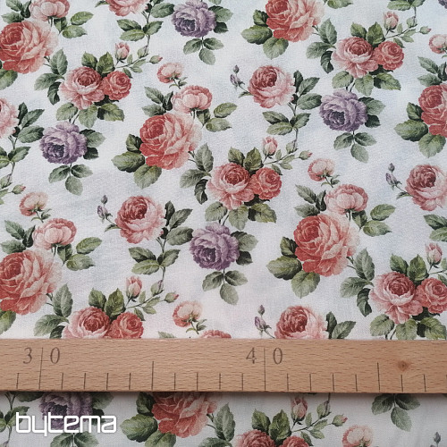 Tessuto CEREZA ROSE in cotone