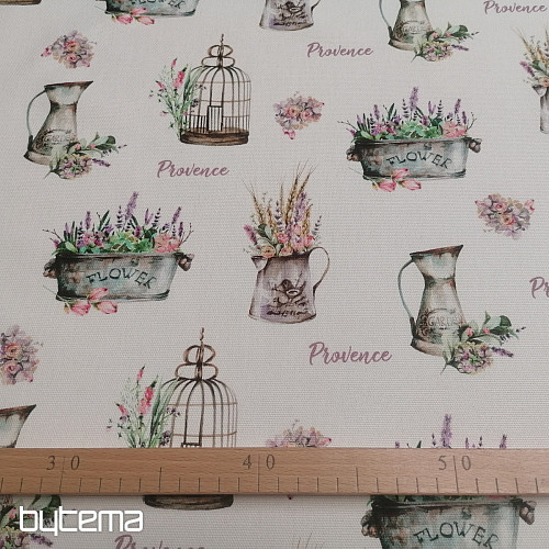 Tessuto decorativo PROVANCE-G bianco