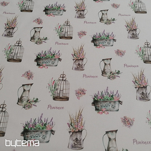 Tessuto decorativo PROVANCE-G bianco