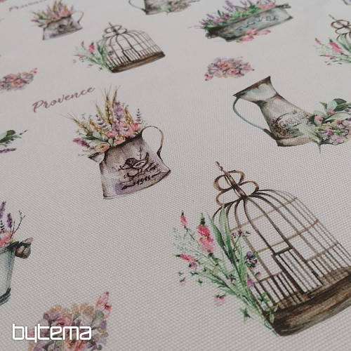 Tessuto decorativo PROVANCE-G bianco
