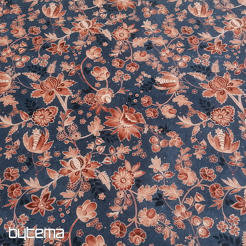 Tessuto decorativo VARANASI-J blu