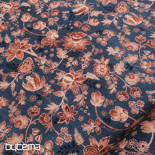 Tessuto decorativo VARANASI-J blu