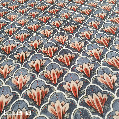 Tessuto decorativo VARANASI-G blu