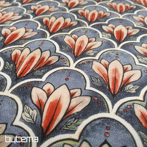 Tessuto decorativo VARANASI-G blu