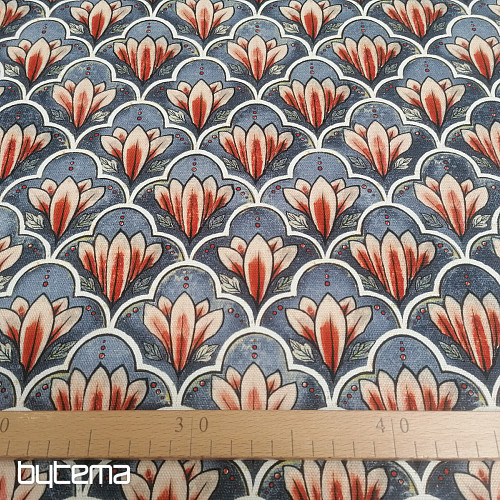 Tessuto decorativo VARANASI-G blu