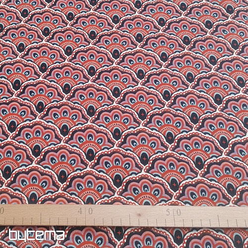 Tessuto decorativo VARANASI-K Arancione