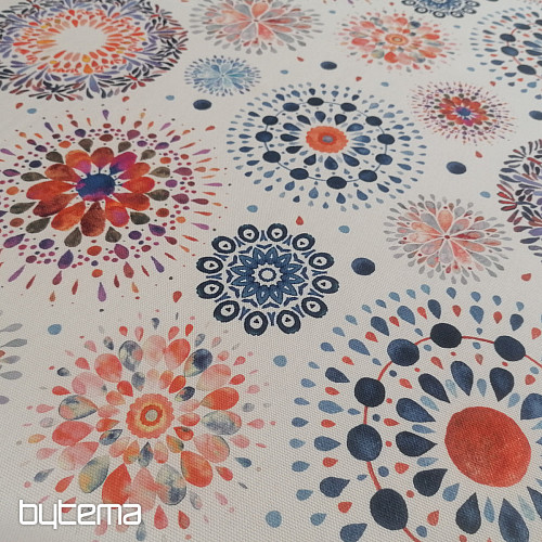 Tessuto decorativo VARANASI-I bianco