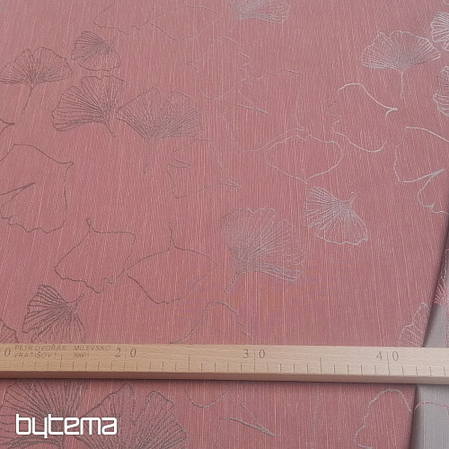 Tessuto decorativo GRACE GINKO 37 rosso