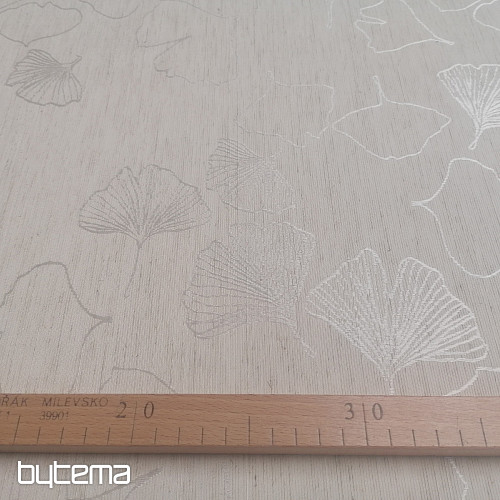 Tessuto decorativo GRACE GINKO 70 crema