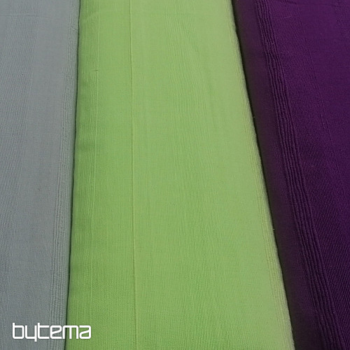 Tessuto di cotone tinta unita KARUR verde