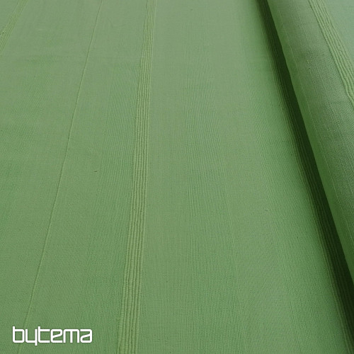 Tessuto di cotone tinta unita KARUR verde