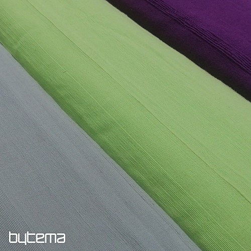Tessuto di cotone tinta unita KARUR verde