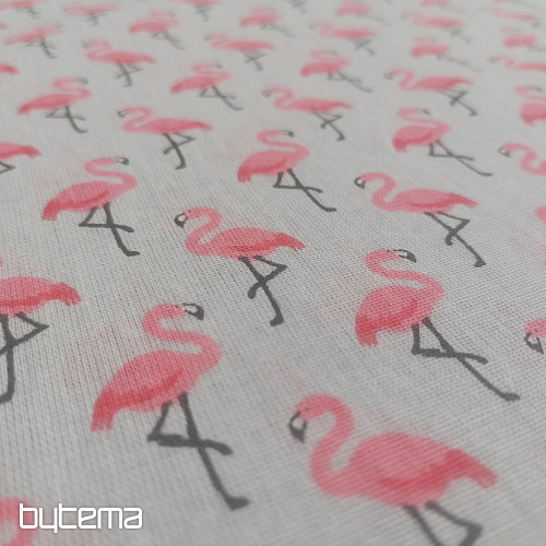 Tessuto decorativo FLAMINGO grigio