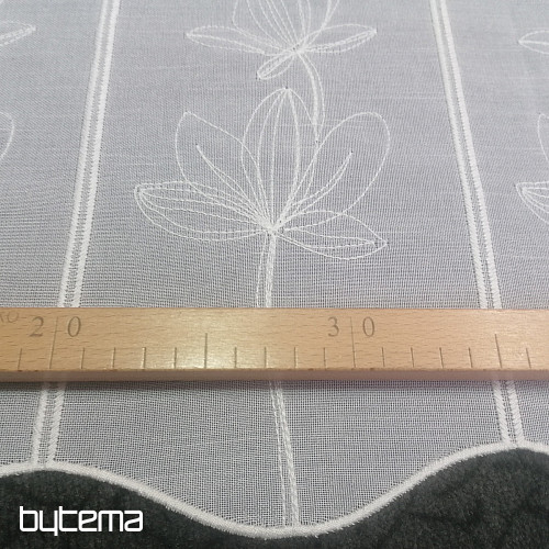 Tenda ricamata per vetrata 11752/0010