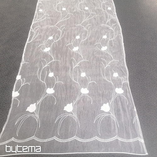 Tenda finita con fiori 100x245 cm
