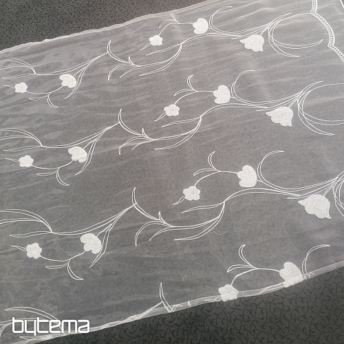 Tenda finita con fiori 100x245 cm