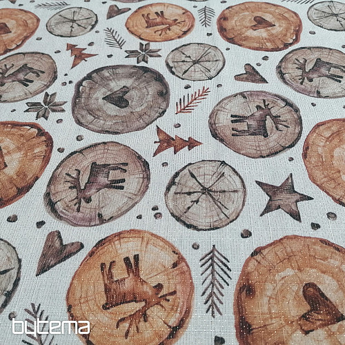 Tessuto decorativo natalizio Peasant Christmas 1