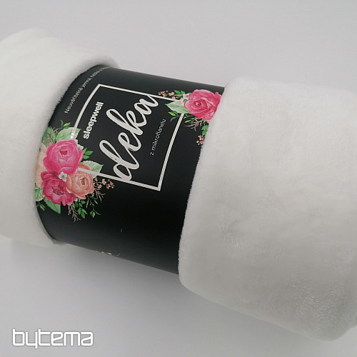 Coperta IN MICROFLANELLA 150x200 bianca