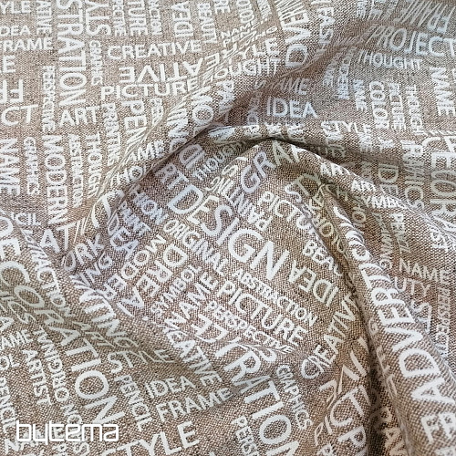Tessuto decorativo ART LETRAS