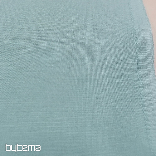 Tessuto di cotone verde menta UNI JADE