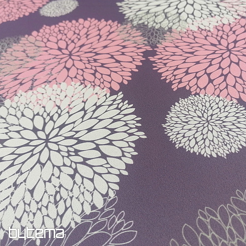 Tessuto decorativo BLACK OUT Astra lilla