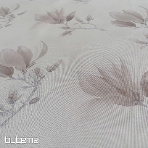 Tessuto decorativo BLACK OUT MAGNOLIA marrone