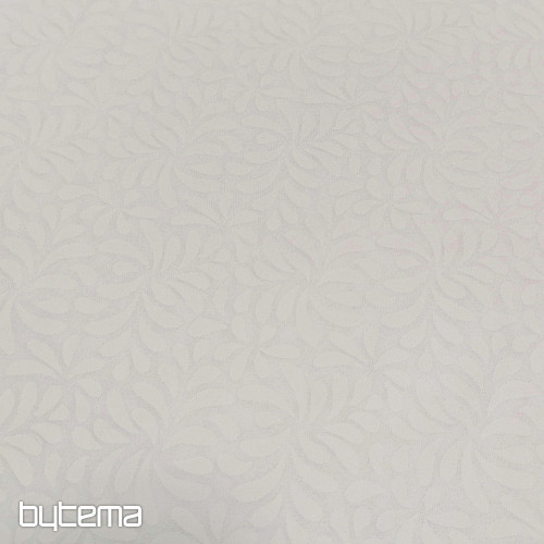 Tessuto di cotone Sarah satinato bianco