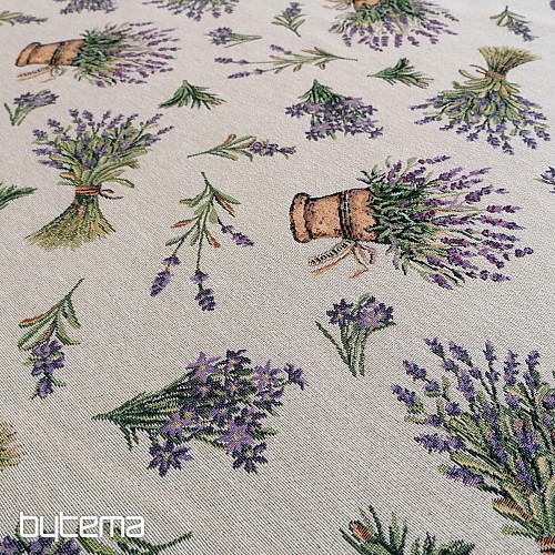 Tessuto arazzo LAVANDA ALLOVER