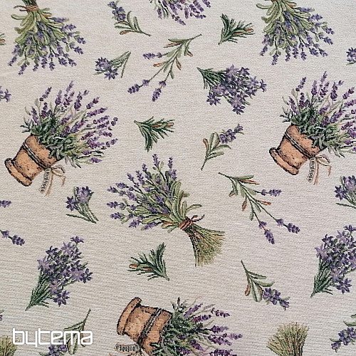 Tessuto arazzo LAVANDA ALLOVER