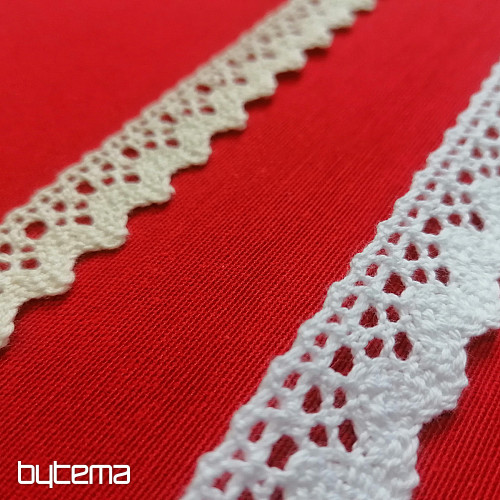 Laccio in cotone 75260 22mm bianco
