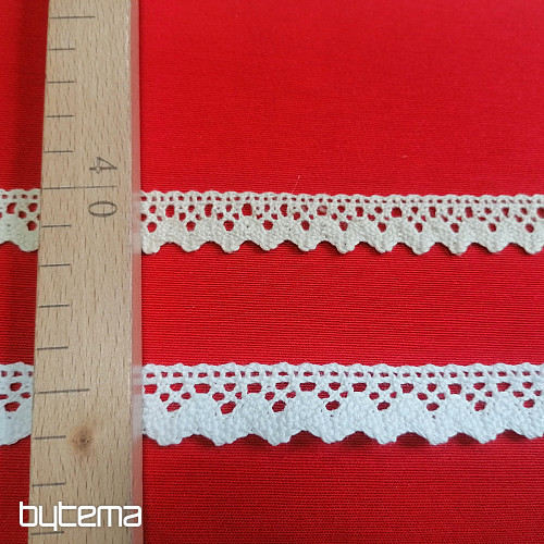 Laccio in cotone 75260 22mm bianco