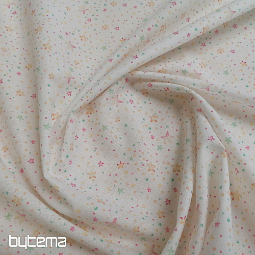Tessuto di cotone MINI STELLE