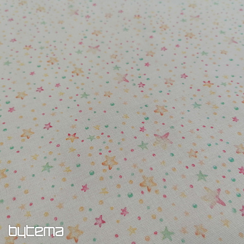Tessuto di cotone MINI STELLE