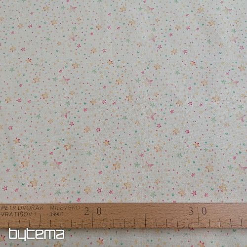 Tessuto di cotone MINI STELLE
