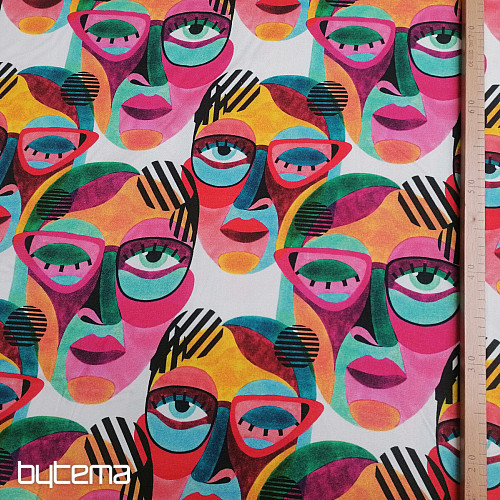 Maschere decorative in tessuto
