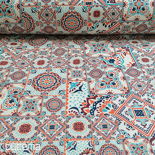 Stufa in tessuto decorativo