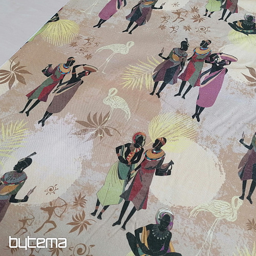 Tessuto decorativo regione africana