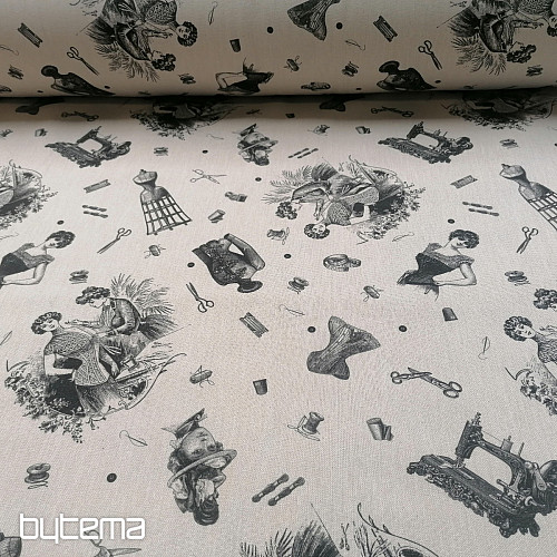 Tessuto decorativo Cucito