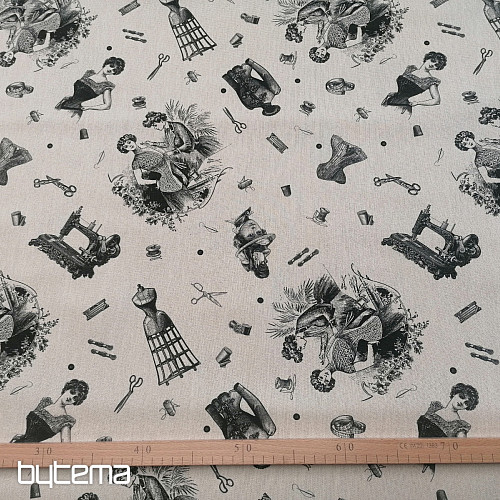 Tessuto decorativo Cucito