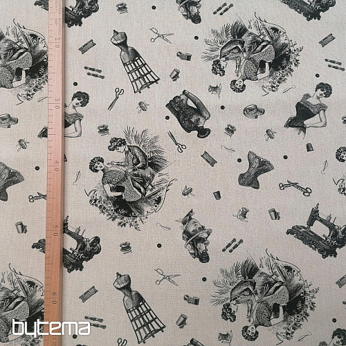 Tessuto decorativo Cucito