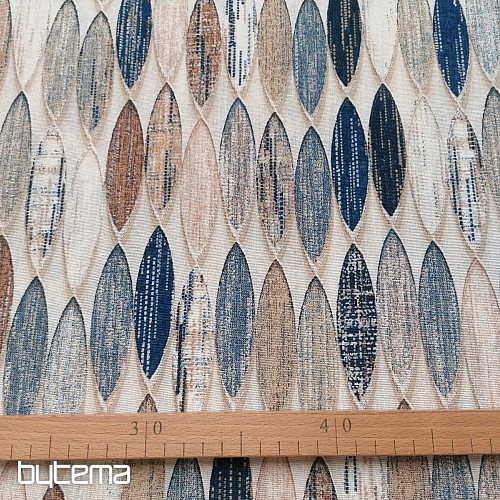 Tessuto decorativo SURF BLU